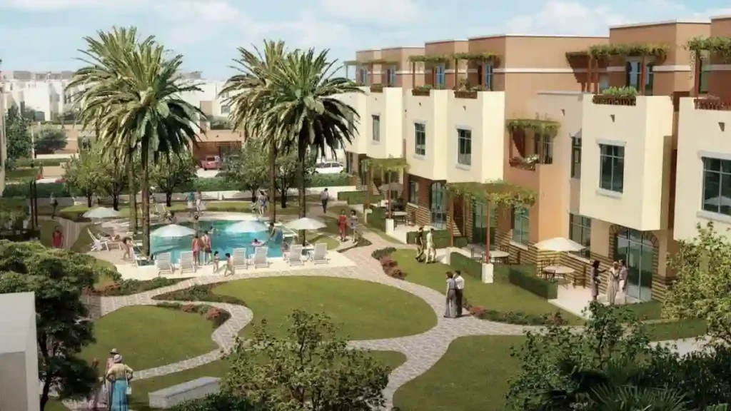 Apartment buildings in Al Ghadeer Abu Dhabi