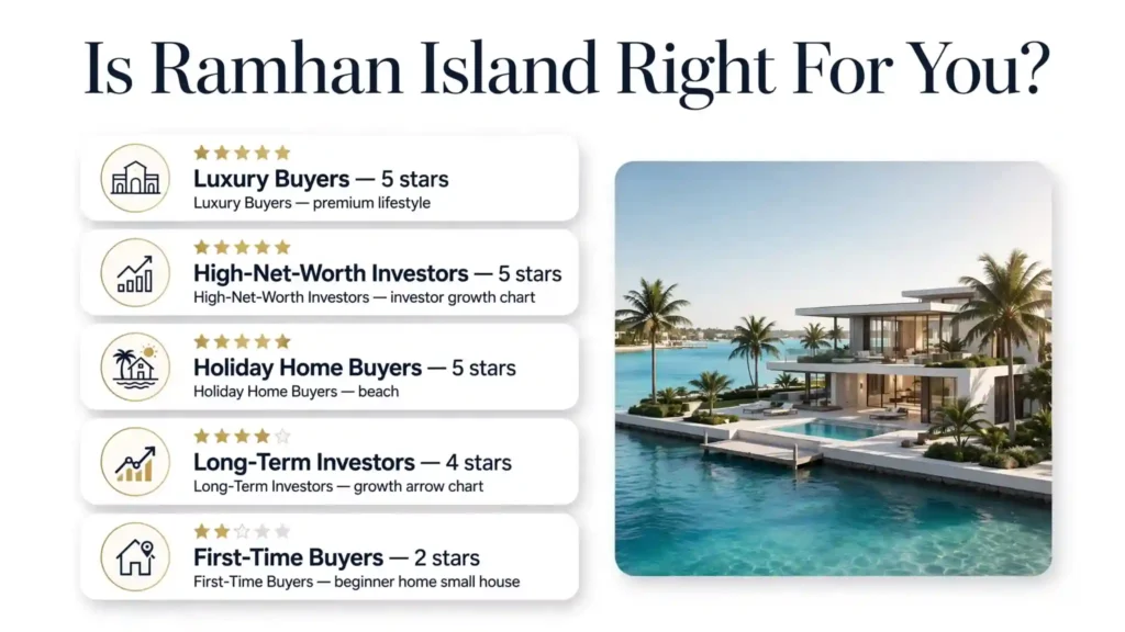 Who should buy property on Ramhan Island