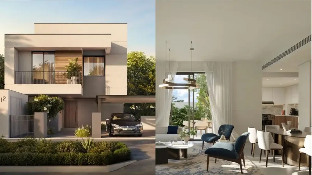 Modern townhouses and villas in Al Ghadeer Abu Dhabi