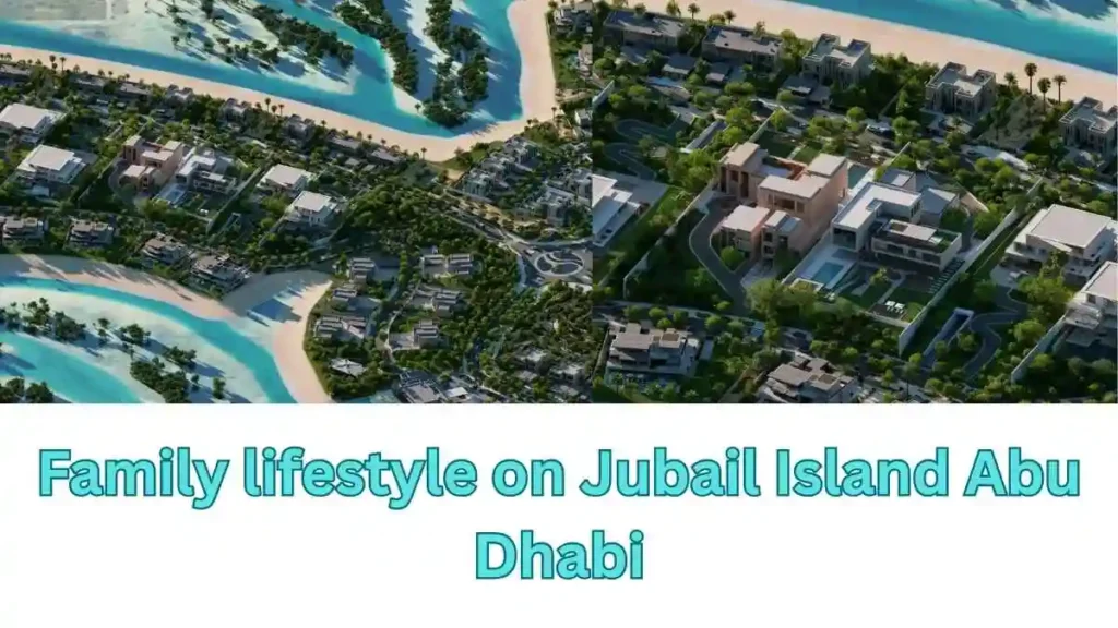 Family lifestyle on Jubail Island Abu Dhabi