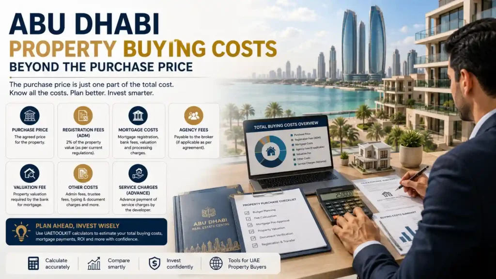 Abu Dhabi property buying costs for buyers and investors