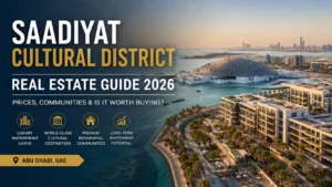 Saadiyat Cultural District real estate Abu Dhabi luxury waterfront properties