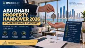 Abu Dhabi property handover guide 2026 buyer checklist