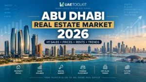 Abu Dhabi real estate market 2026 H1 property trends